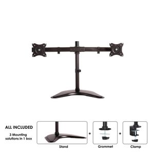 Neomounts Flat Screen Desk mount (10-27 ) desk clamp/stand/grommet