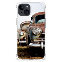 iPhone 15 Anti-shock Hoesje met foto Vintage Auto