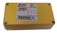 Hammond Electronics 1590BYL universele behuizing 111,5 x 59,5 x 31 aluminium geel 1 st.