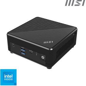 MSI Cubi N ADL-N200 BB 0.66L sized PC Zwart Intel SoC 3,7 GHz