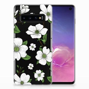 Samsung Galaxy S10 TPU Case Dogwood Flowers