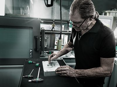Wera 454 HF Inbusschroevendraaier Sleutelbreedte (metrisch): 3 mm Koplengte: 100 mm
