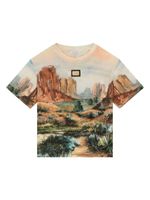 Dolce & Gabbana Kids t-shirt en coton à imprimé graphique - Multicolore