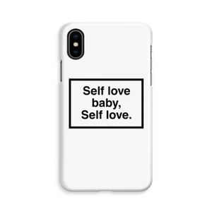 Self love: iPhone X Volledig Geprint Hoesje