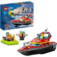 City - Reddingsboot Brand Constructiespeelgoed - thumbnail