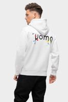 Paint Hoodie Heren Wit