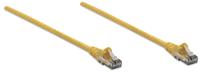 Intellinet 343787 RJ45 Netwerkkabel, patchkabel CAT 6 U/UTP 10.00 m Geel 1 stuk(s)