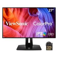 Viewsonic VP2768A LED-Monitor 68.6cm (27 Zoll) EEK B (A+++ - D) 2560 x 1440 Pixel WQHD 5 ms DisplayP
