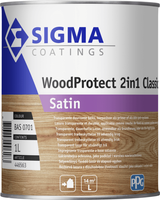 sigma woodprotect 2in1 classic satin kleur 1 ltr - thumbnail