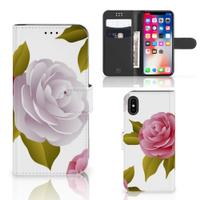 Apple iPhone X | Xs Hoesje Roses - thumbnail