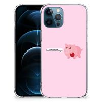 iPhone 12 | 12 Pro Stevig Bumper Hoesje Pig Mud