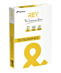 Kopieerpapier Rey Text & Graphics A4 80gr wit 500vel