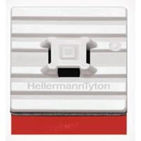 HellermannTyton FMB4APT-I-PA66HS-WH Bevestigingssokkel Zelfklevend 151-01528 Flexibele sokkel, 4-voudige invoeging Wit 1 stuk(s)