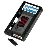 Hama 00044704 VHS C/VHS-cassetteadapter (VHS-naar-VHS-videoconvertor, gemotoriseerde adaptercartridge, 6 mm) zwart