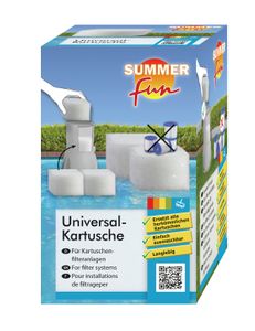 Summer Fun - cartridgefilter (2 stuks) - wit â€“ universeel - Leen Bakker