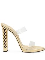 Giuseppe Zanotti sandales Bonnie 120 mm en cuir - Multicolore