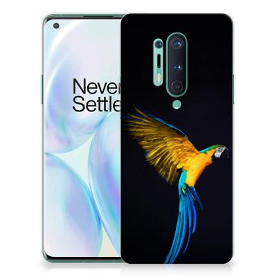 OnePlus 8 Pro TPU Hoesje Papegaai OnePlus 8 Pro TPU Hoesje Papegaai