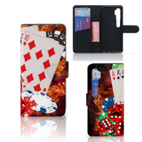 Xiaomi Mi Note 10 Pro Wallet Case met Pasjes Casino - thumbnail