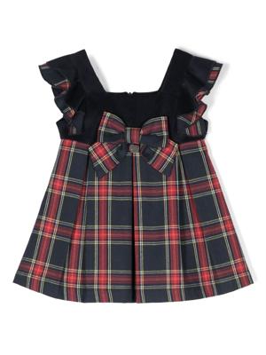 Lapin House Jurk met strikdetail - Blauw