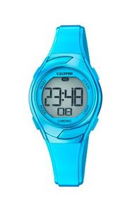 Horlogeband Calypso K5738-6 Kunststof/Plastic Blauw 7mm