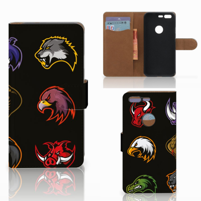 Google Pixel Leuk Hoesje Cartoon