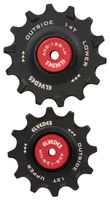 Elvedes Set derailleurwieltjes 12T+14T keramisch - thumbnail