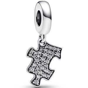 Pandora 792241C01 Hangbedel Sparkling Puzzle Piece zilver-zirconia