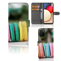 Samsung Galaxy A03s Book Cover Macarons - thumbnail