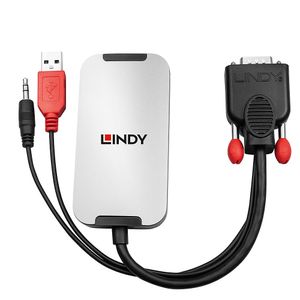 LINDY AV Converter 38296 [Jackplug, USB, VGA - DisplayPort] 1920 x 1080 Pixel