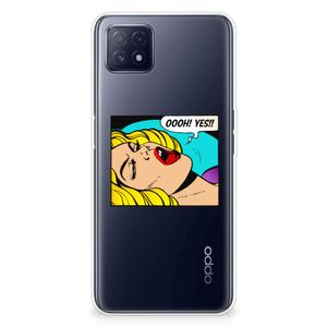 OPPO A53 5G | OPPO A73 5G Silicone Back Cover Popart Oh Yes