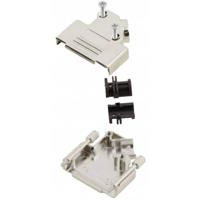 MH Connectors MHD45ZK-37-RA-K 6560-0106-14 D-sub behuizing Aantal polen: 37 Metaal 45 ° Zilver 1 stuk(s)