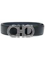 Ferragamo ceinture à boucle logo - Noir - thumbnail