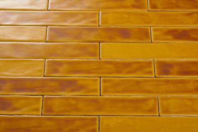 DTG Oud Hollands mozaïek wandtegel 5x25 honey DTG Oud Hollands mozaïek wandtegel 5x25 honey