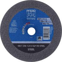 PFERD 100 T 250-1,8 Q SGP HD STEEL/32,0 66322132 Doorslijpschijf recht 250 mm 20 stuk(s) Getemperd staal, Staal - thumbnail