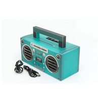 GPO Bronx Bluetooth Speaker Blauw - thumbnail