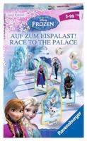 Ravensburger 23402 - Disney Frozen: Auf zum Eispalast!, Mitbringspiel für 2-4 Spieler, Kinderspiel ab 4 Jahren, kompaktes Format, Reisespiel, Brettspiel