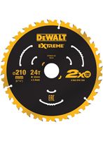 DeWalt Accessoires Cirkelzaagblad TCT | 210x30x24t - DT20432-QZ - thumbnail