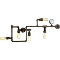 ECO-Light I-AMARCORD-PL5 Wandlamp E27 Roest-bruin