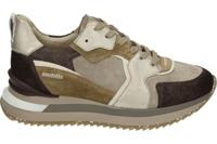 Mephisto - Sluiting sneaker Janel bruin leer - hakhoogte veters - 1,5, bruin, 42