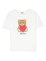 Moschino Kids t-shirt à imprimé Teddy Bear - Blanc - thumbnail