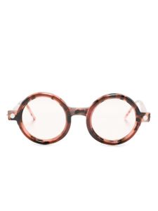 Kuboraum lunettes de vue S2 à monture ronde - Rose