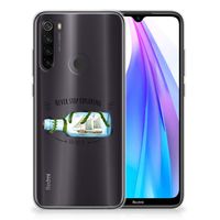 Xiaomi Redmi Note 8T Telefoonhoesje met Naam Boho Bottle