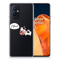 OnePlus 9 Telefoonhoesje met Naam Cow