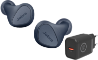 Jabra Elite 3 Marine Blauw + BlueBuilt Oplader 18W