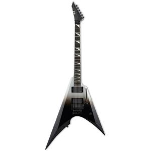 ESP E-II Arrow Black Silver Fade met koffer