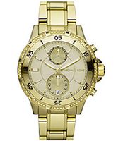 Horlogeband Michael Kors MK5619 Roestvrij staal (RVS) Doublé 18mm - thumbnail