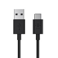 Belkin USB-IF-gecertificeerd 2.0 USB-A naar USB Type C (USB-C) laadkabel, zwart, 1,8 m F2CU032bt06-BLK