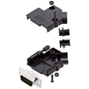 Amphenol L17D45PK-P-15+L717HDA26P D-sub male connectorset 45 ° Aantal polen: 26 Soldeerkelk 1 stuk(s)