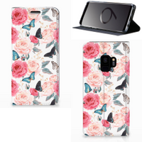 Samsung Galaxy S9 Smart Cover Butterfly Roses