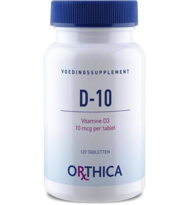 Orthica Orthica Vitamine D-10 (120tb)